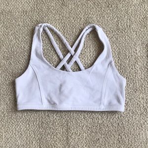White Iviva Sports Bra Size 12/14 (kids/teenagers)